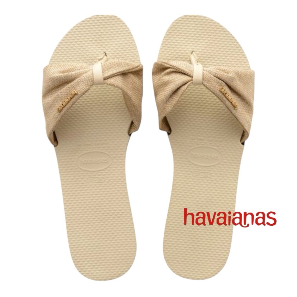 Havaianas You St. Tropez Shine Sandal Size 11/12 New without box
